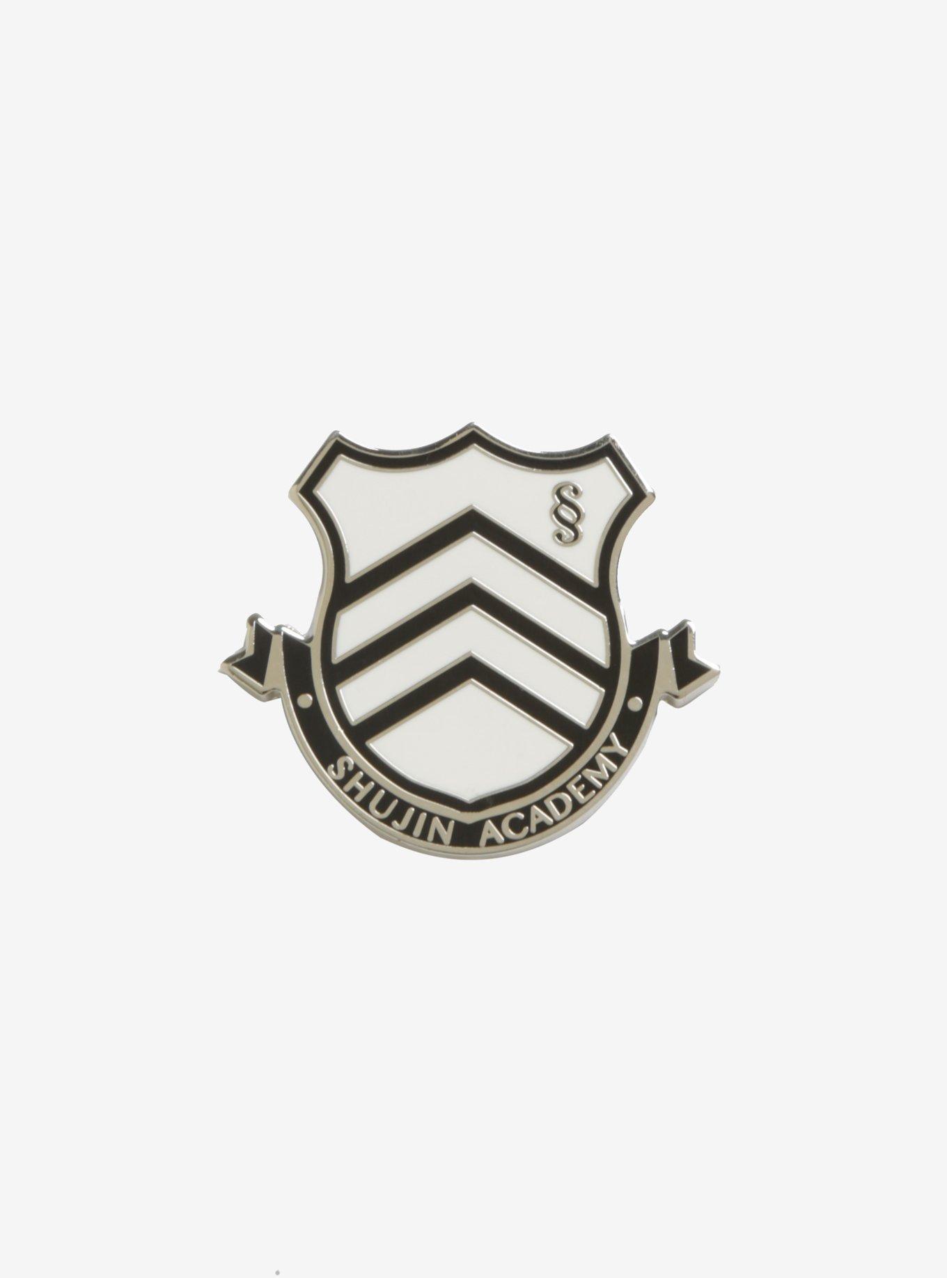 Persona 5 Shujin Academy Crest Enamel Pin, , hi-res