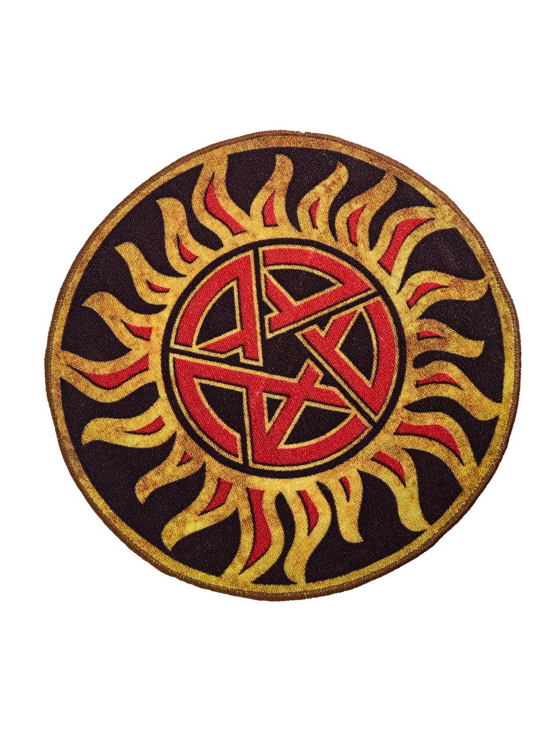 Supernatural Anti-Possession Symbol Doormat, , hi-res