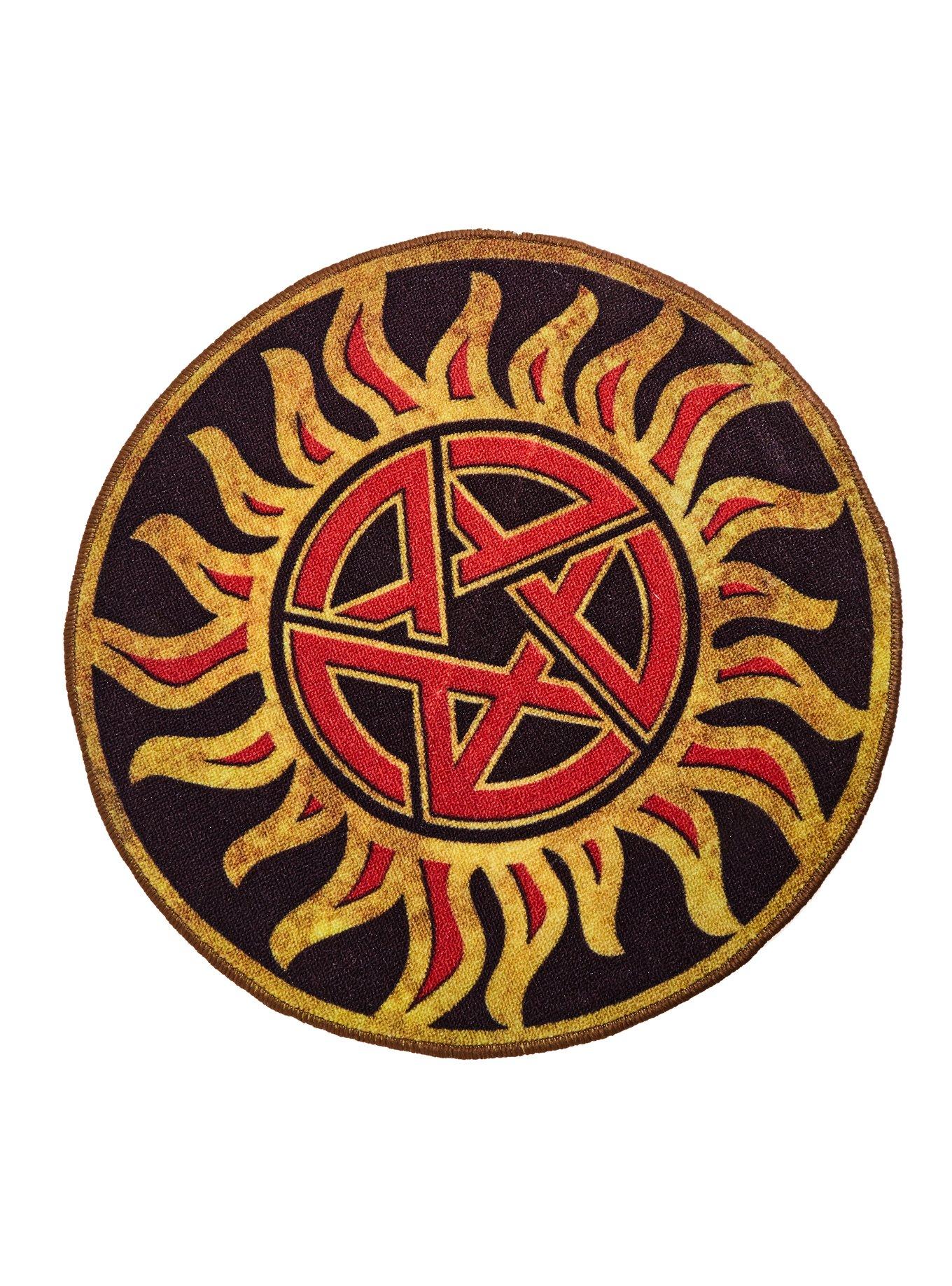 Supernatural Anti-Possession Symbol Doormat, , hi-res