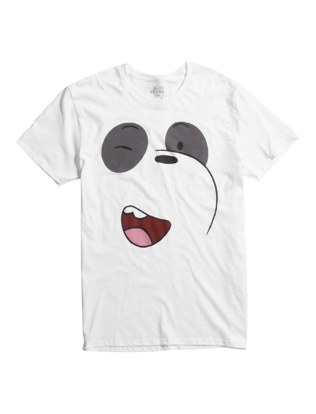 We Bare Bears Panda T-Shirt, WHITE, hi-res