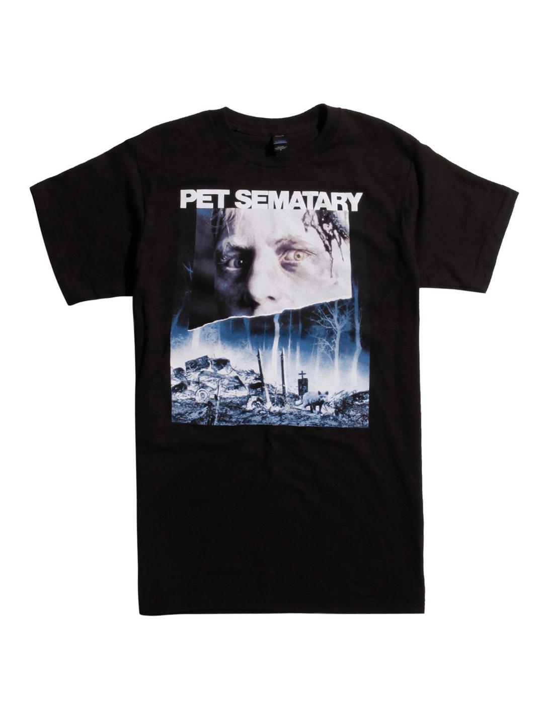 Pet Sematary Movie Poster T-Shirt, BLACK, hi-res
