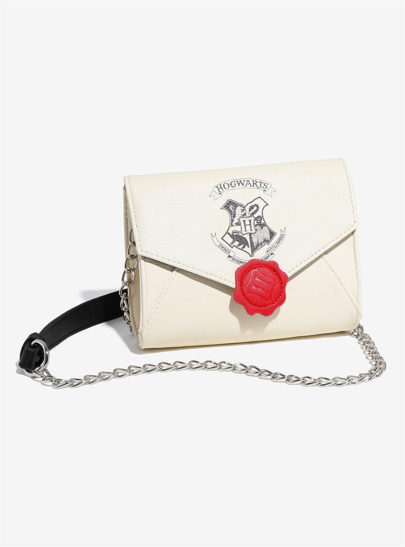 Harry Potter Hogwarts Castle Crest Envelope Satchel Fold Wallet Purse –  cosplayboss