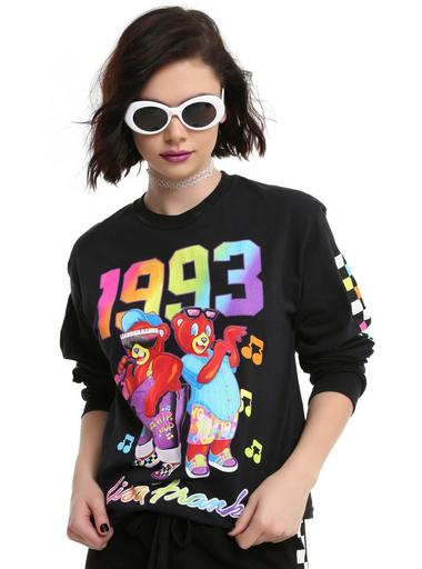 Lisa Frank 90's Bear Long-Sleeve T-Shirt | Hot Topic
