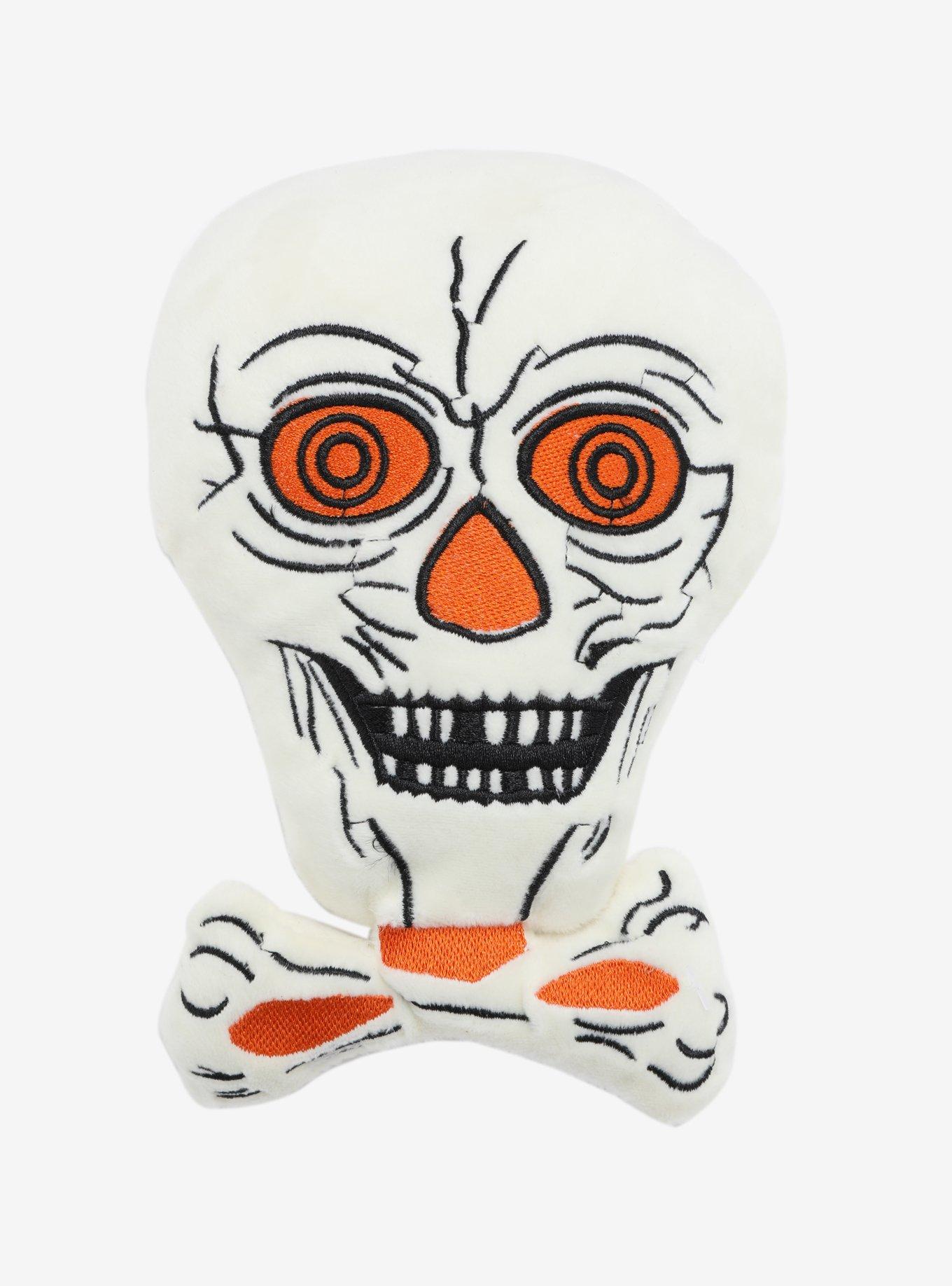 Creepy Co. Beistle Lantern Skull Collectible Plush, , hi-res