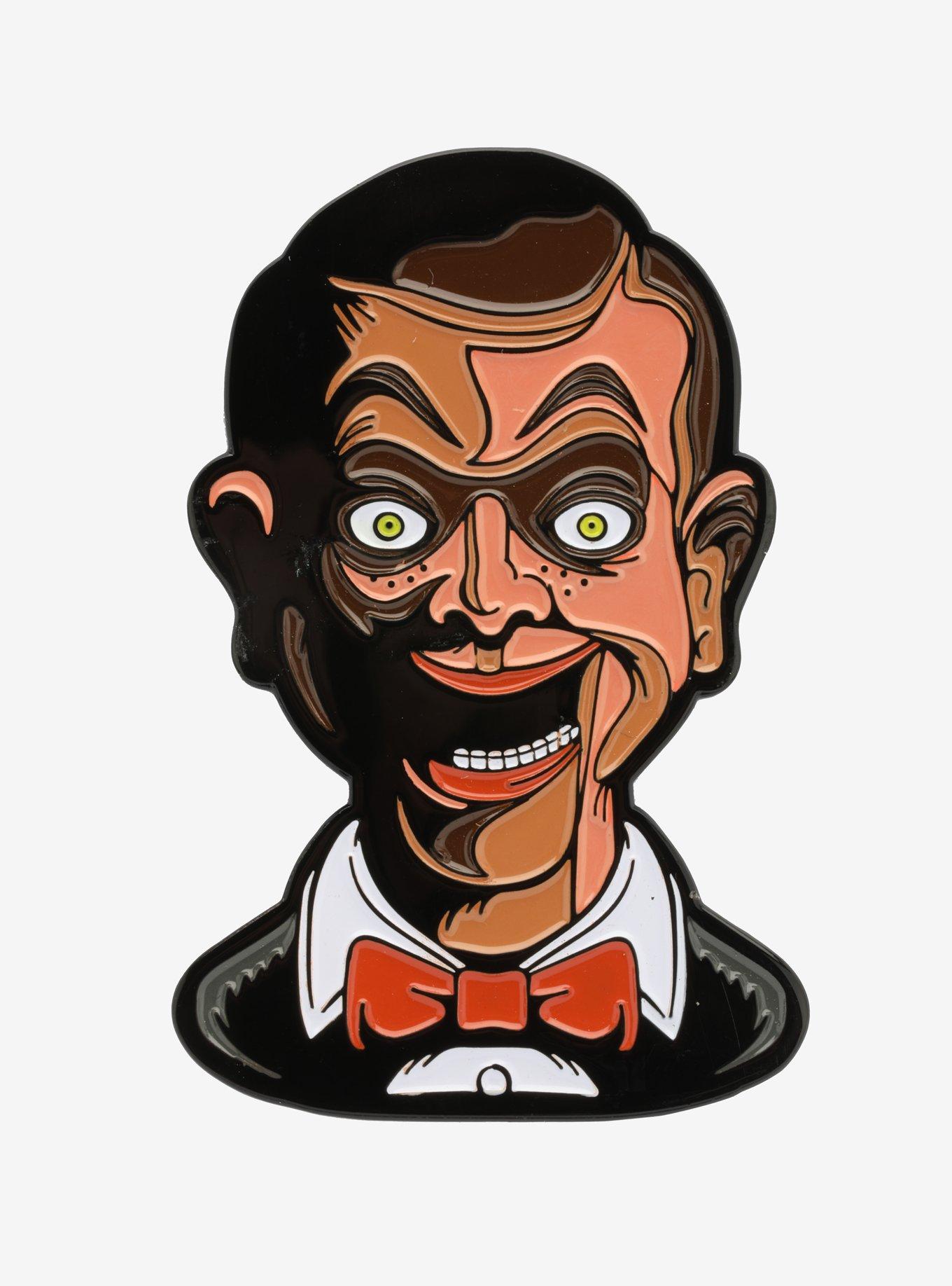 Goosebumps Slappy The Dummy Enamel Pin, , hi-res