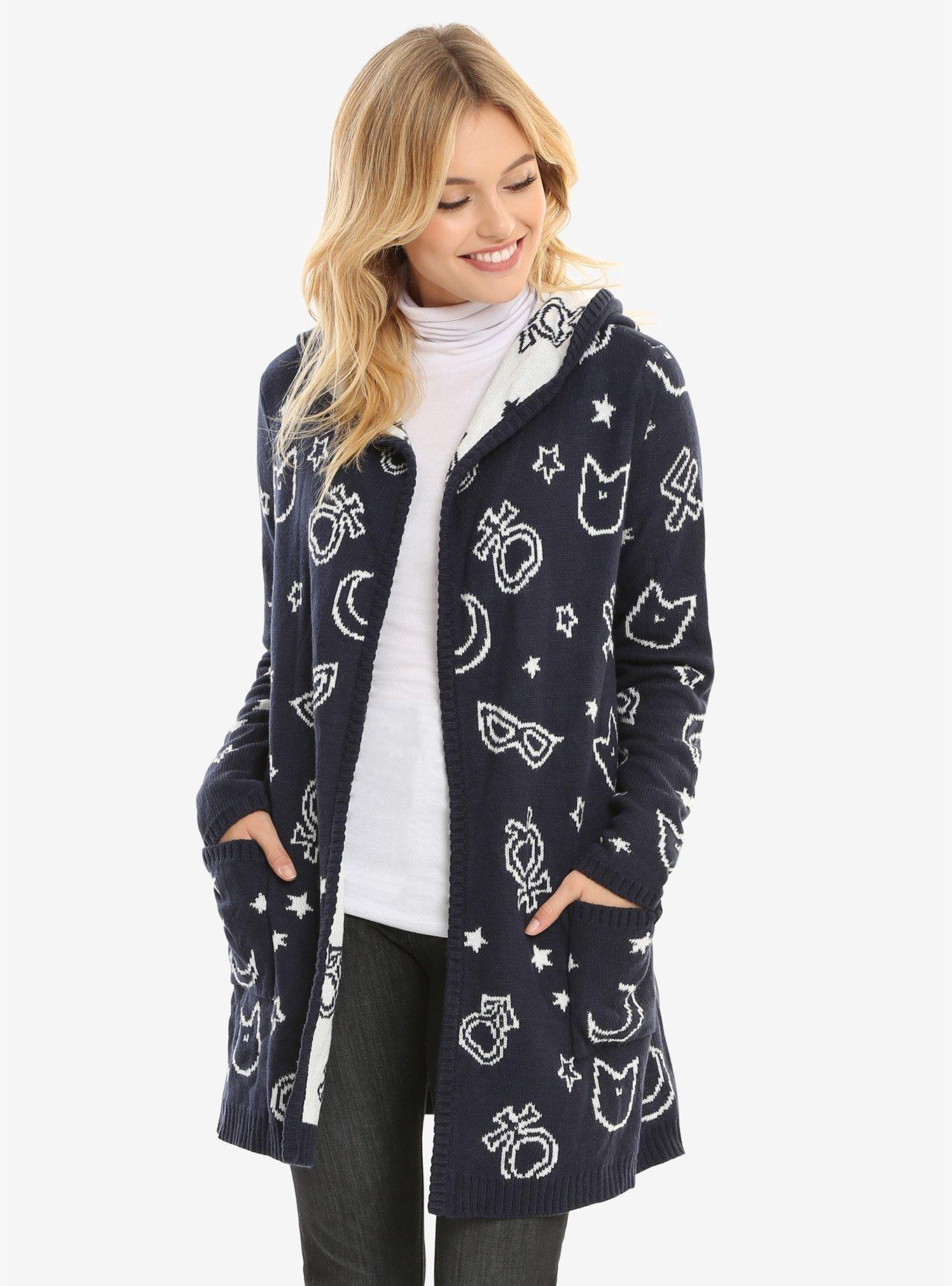 Torrid sailor shop moon cardigan