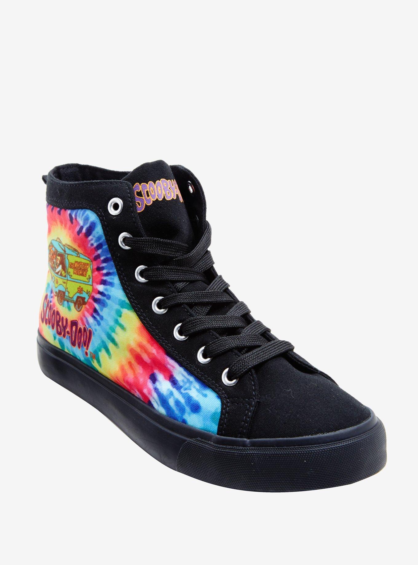 Scooby-Doo Mystery Machine Tie-Dye Hi-Top Sneakers, MULTI, hi-res