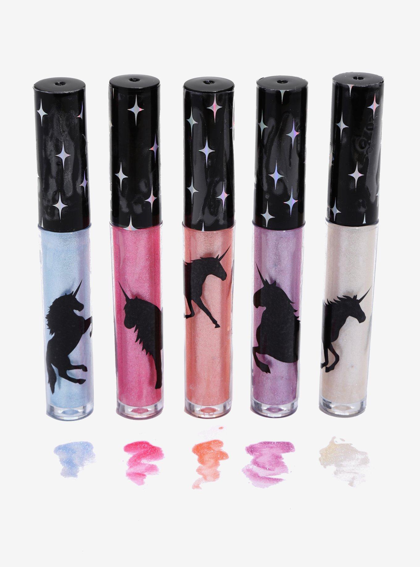 Blackheart Beauty Iridescent Unicorn Lip Gloss Set, , hi-res