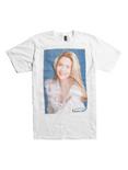 Clueless Cher White Shirt Headshot Girls T-Shirt, WHITE, hi-res