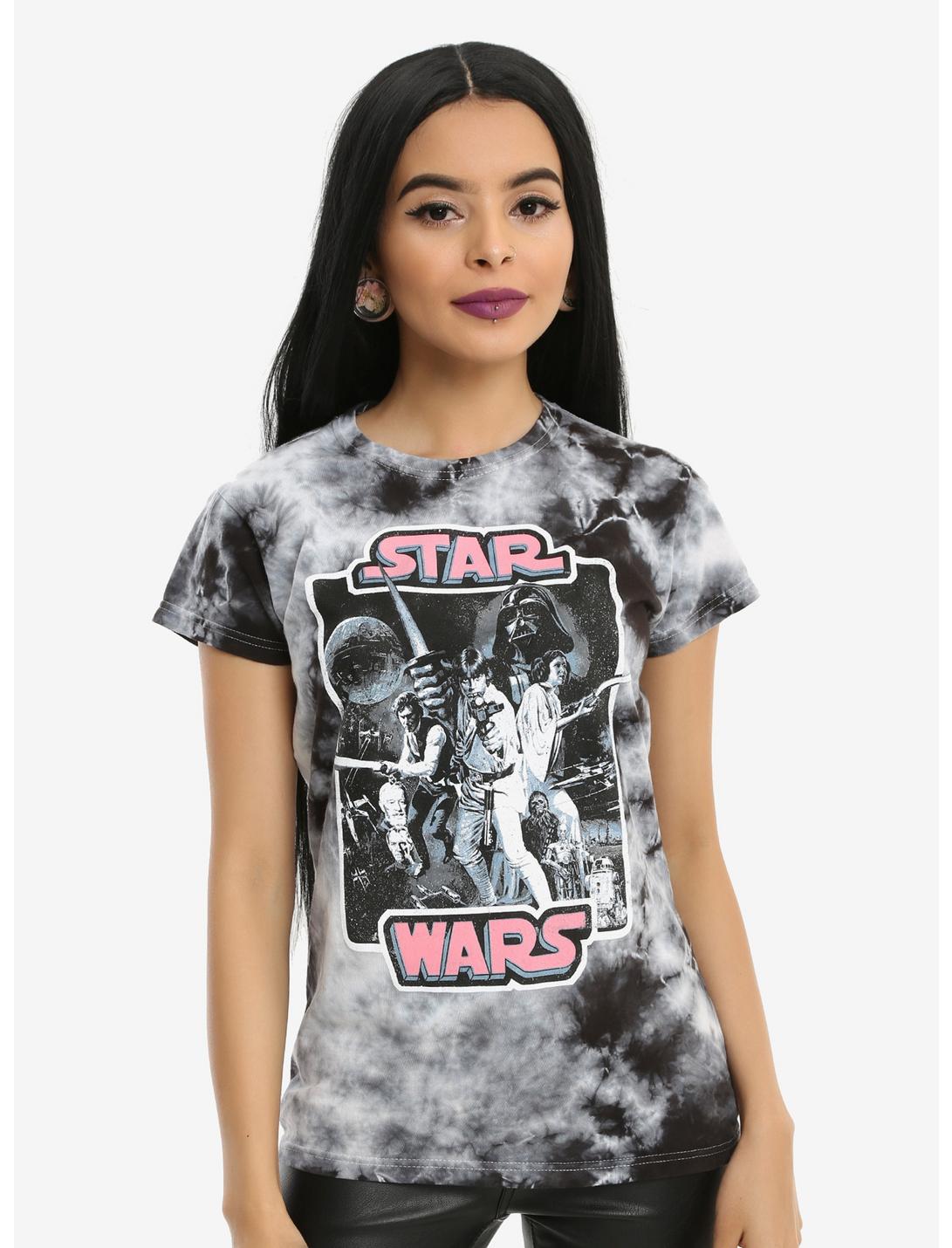 Star Wars Group Girls Tie Dye T-Shirt, TIE DYE, hi-res