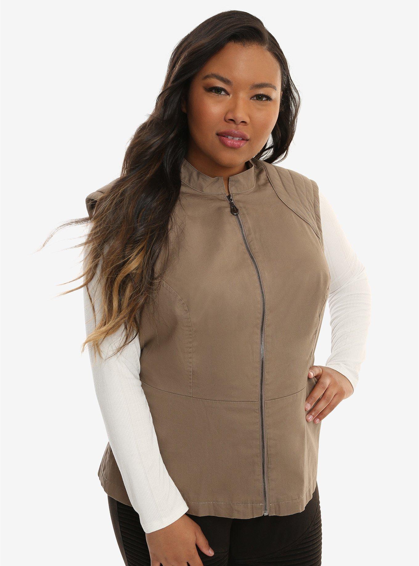 Star Wars: The Last Jedi Rey Destiny Jacket Plus Size, MULTI, hi-res