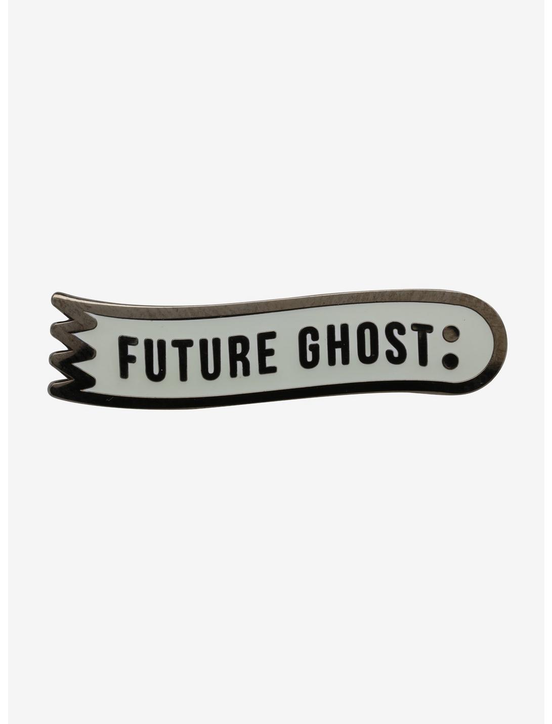 Creepy Co. Future Ghost Enamel Pin, , hi-res