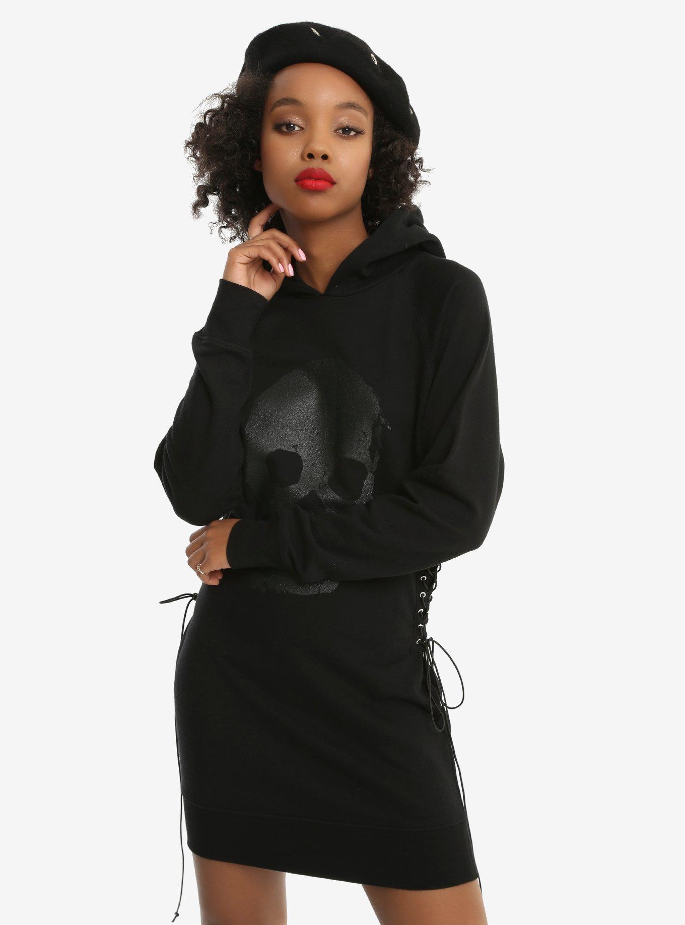 Corset sale hoodie dress