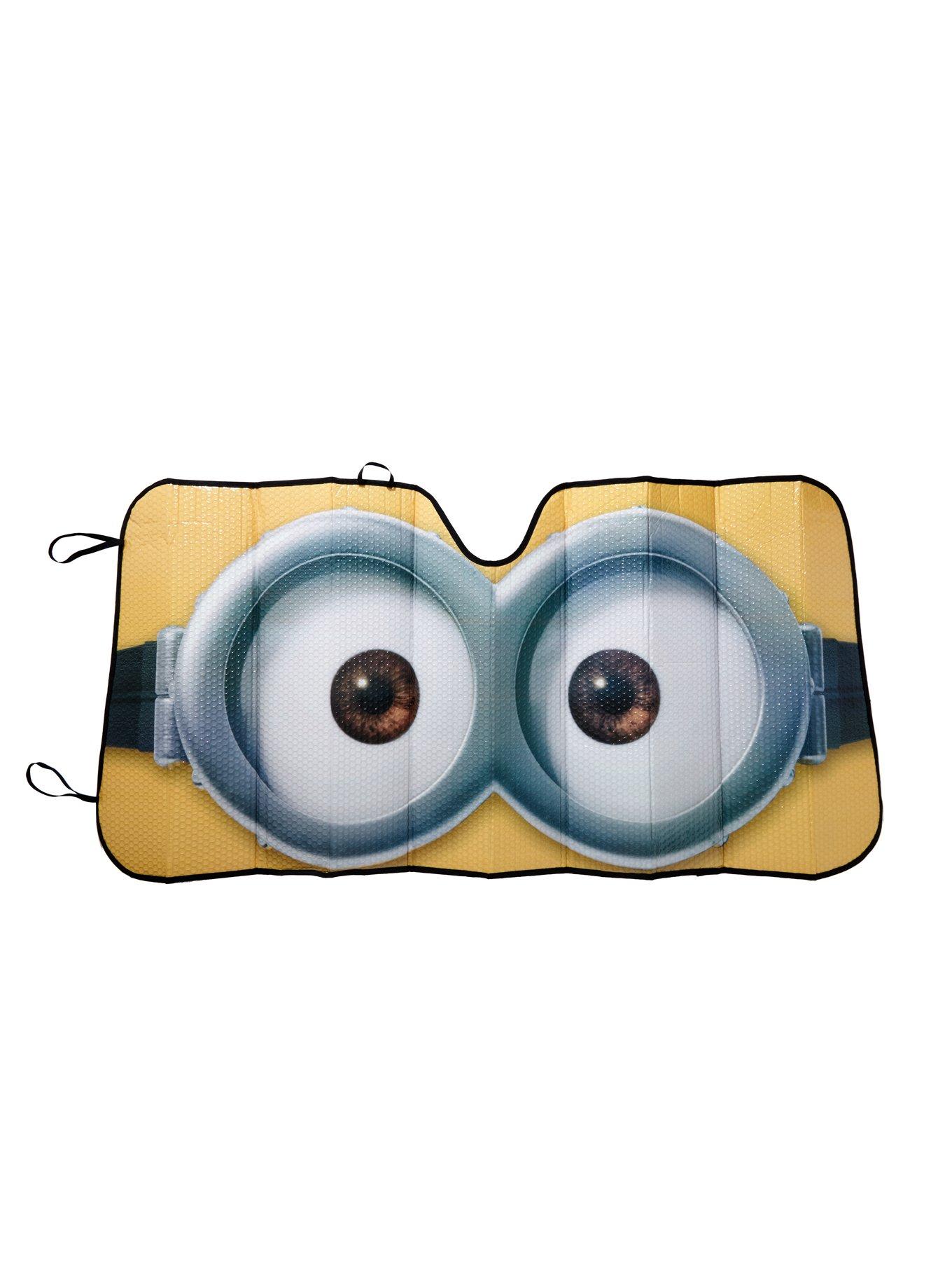 Despicable Me Minion Eyes Accordion Sunshade, , hi-res