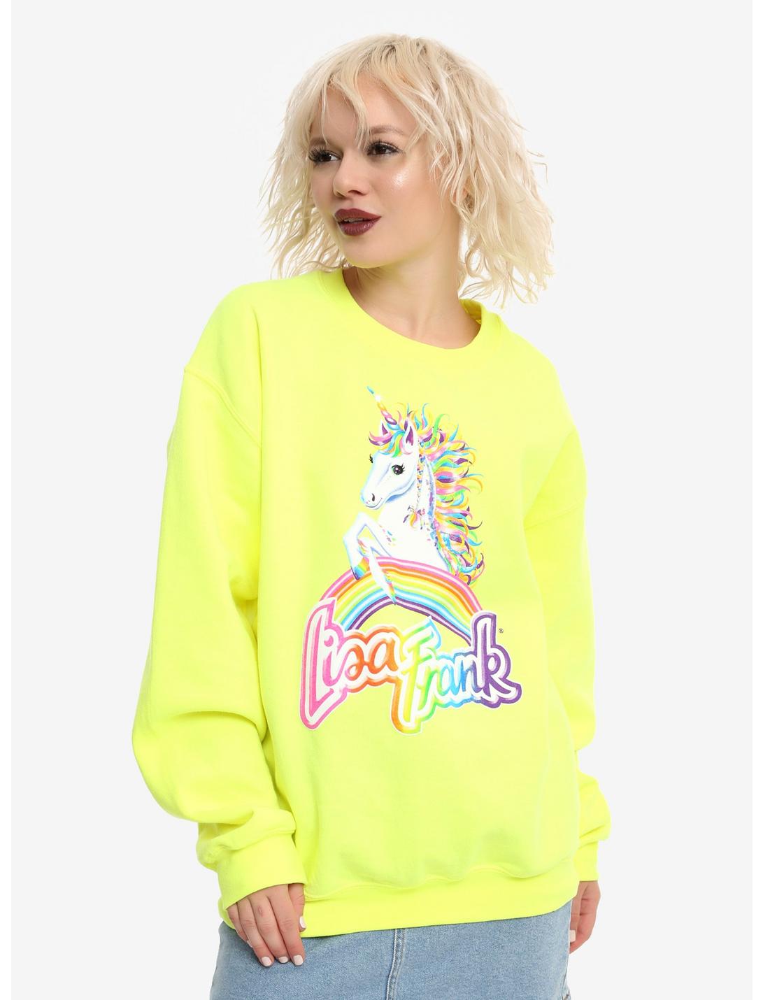 Lisa Frank Rainbow Mischief Unicorn Girls Sweatshirt, MULTI, hi-res