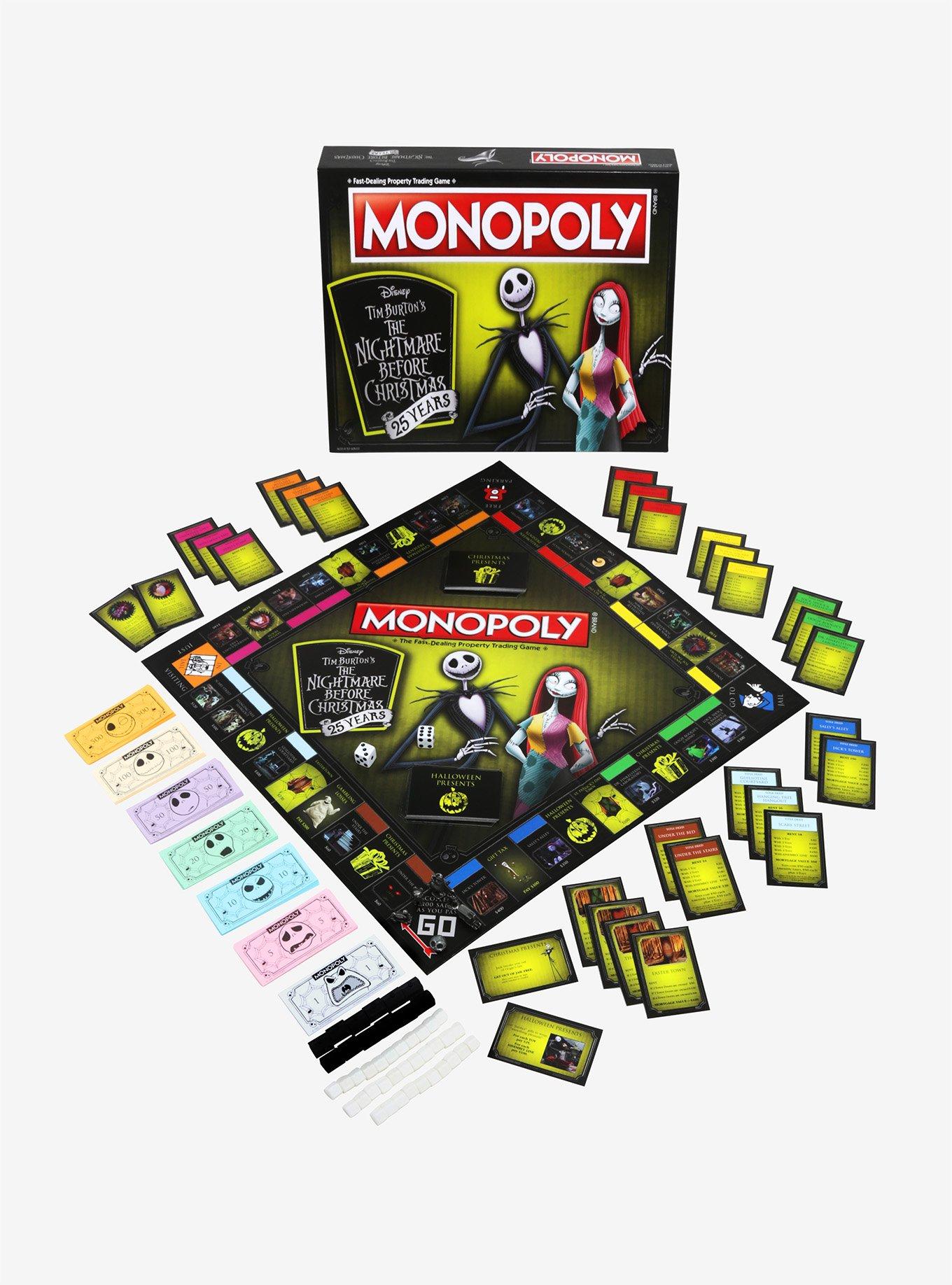 The Nightmare Before Christmas Monopoly, , hi-res