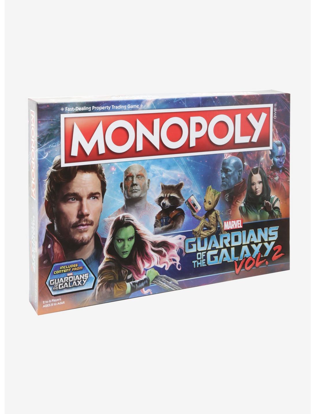 Marvel Guardians Of The Galaxy Vol. 2 Edition Monopoly Board Game, , hi-res