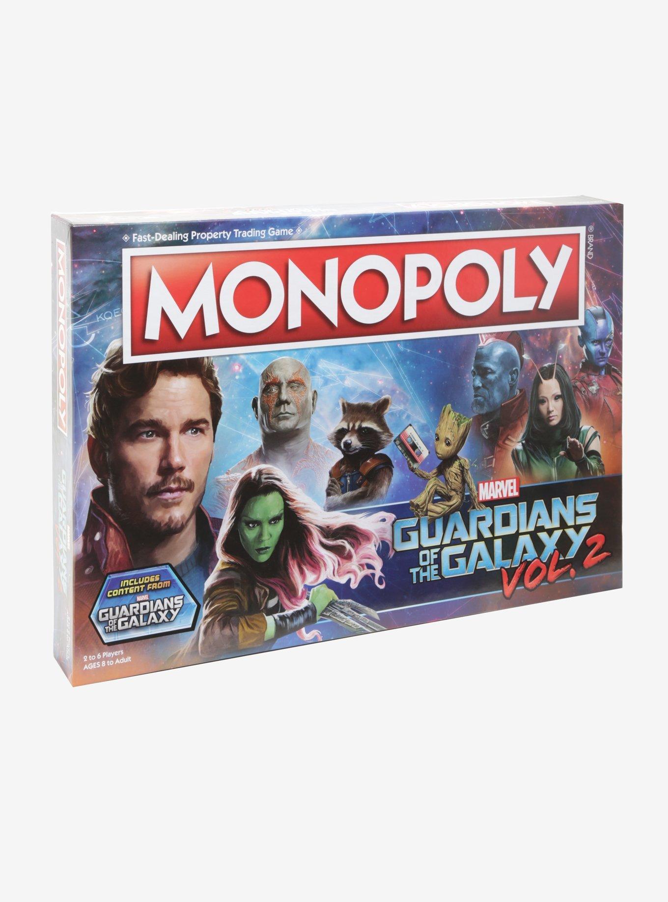 Marvel Guardians Of The Galaxy Vol. 2 Edition Monopoly Board Game, , hi-res