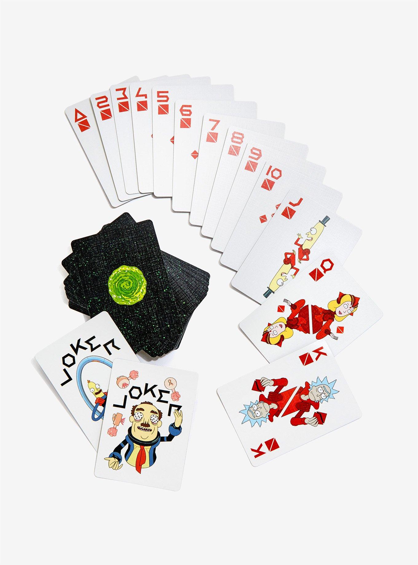 Rick & Morty Playing Cards, , hi-res