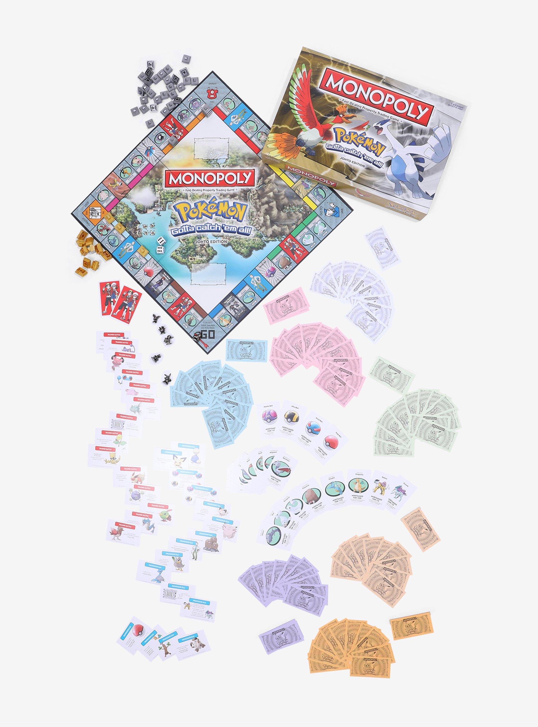 Pok&eacute;mon Johto Edition Monopoly, , hi-res