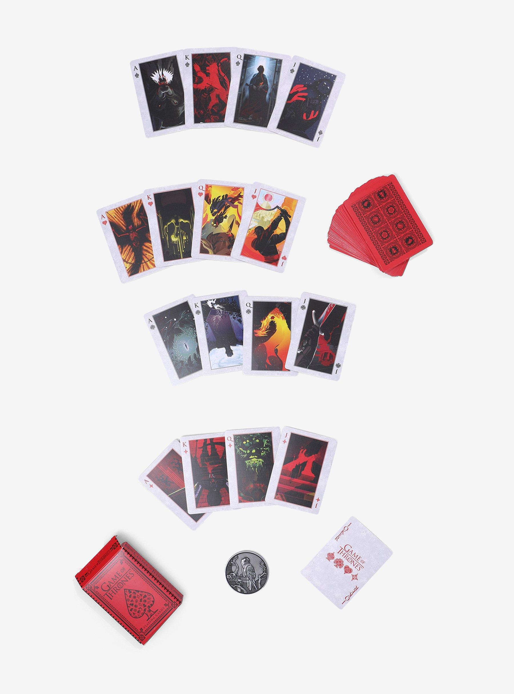 Game Of Thrones Premium Dealer Set Playing Cards, , hi-res