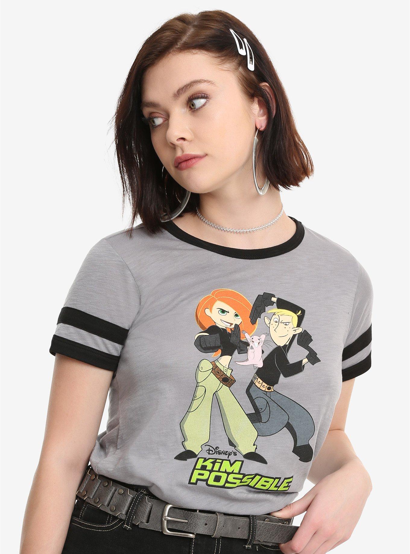 Her Universe Disney Channel Originals Kim Possible Girls Athletic T-Shirt, GREY, hi-res