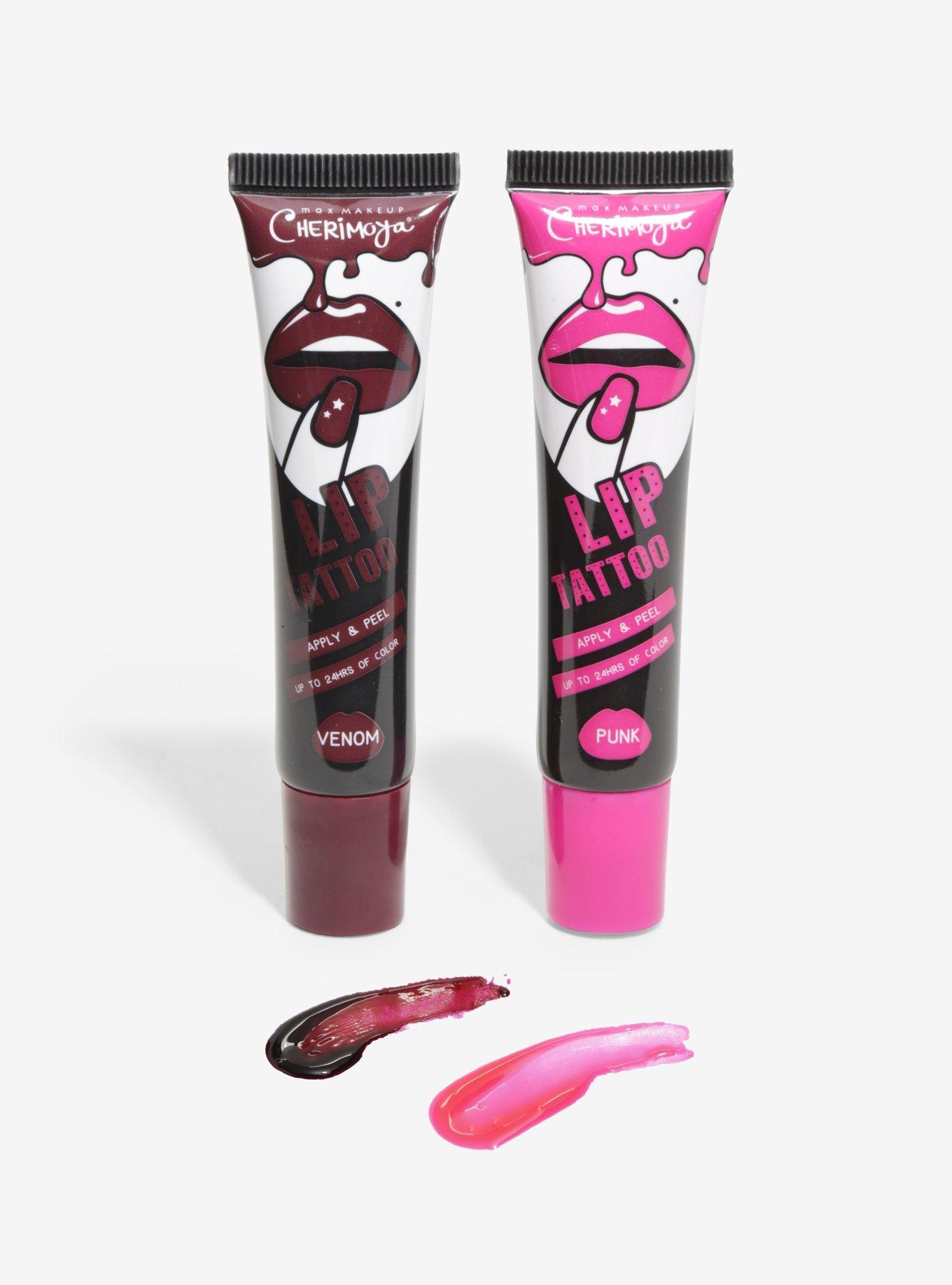 Max Makeup Cherimoya Venom/Punk Lip Tattoo Set | Hot Topic