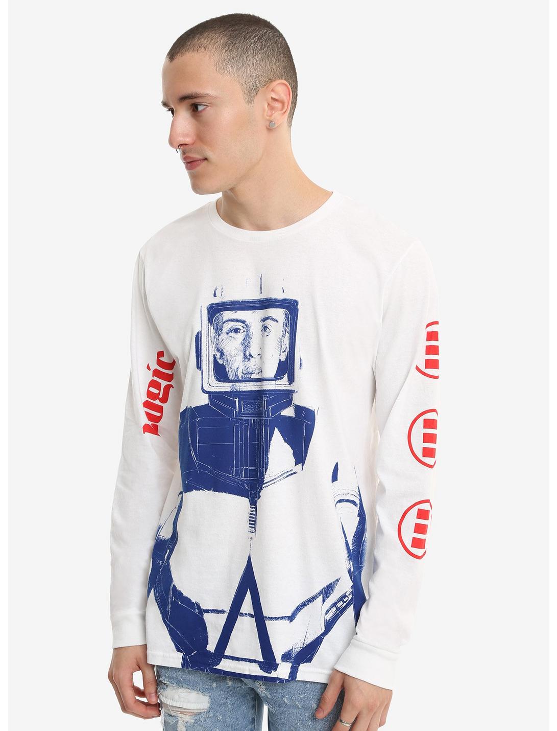 Logic Robot Long-Sleeve T-Shirt, WHITE, hi-res