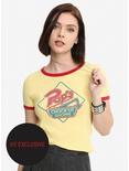 Riverdale Pop's Chock'lit Shoppe Girls Cosplay Ringer T-Shirt Hot Topic Exclusive, YELLOW, hi-res