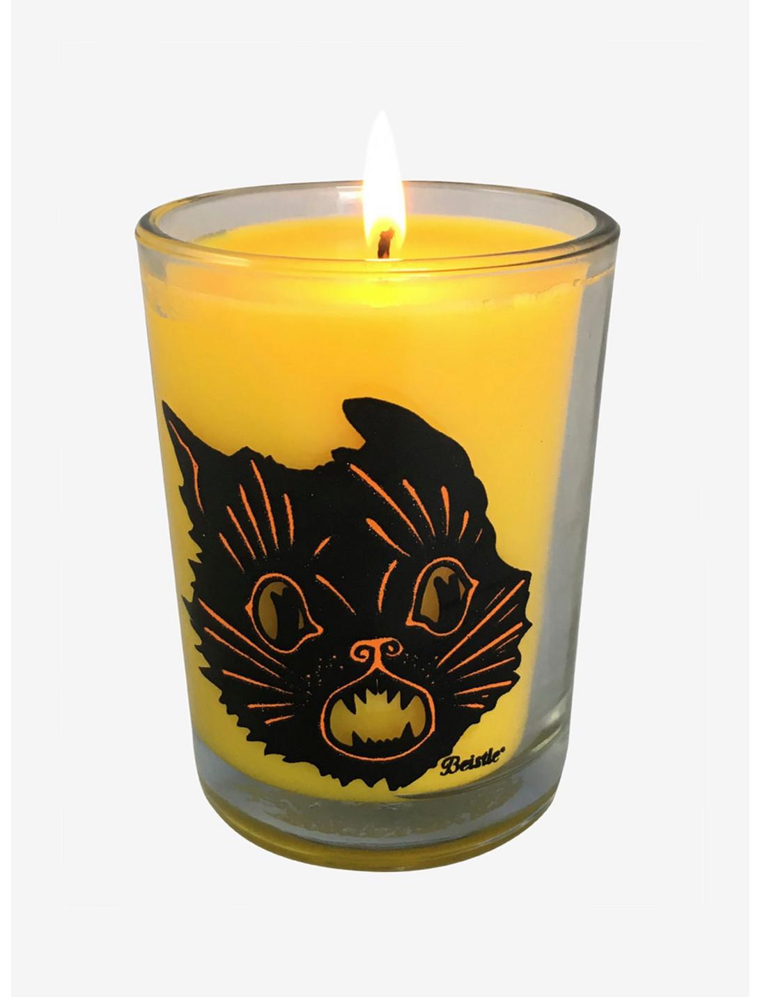 Creepy Co. Beistle Scratch Cat Pumpkin Scented Candle - BoxLunch Exclusive, , hi-res