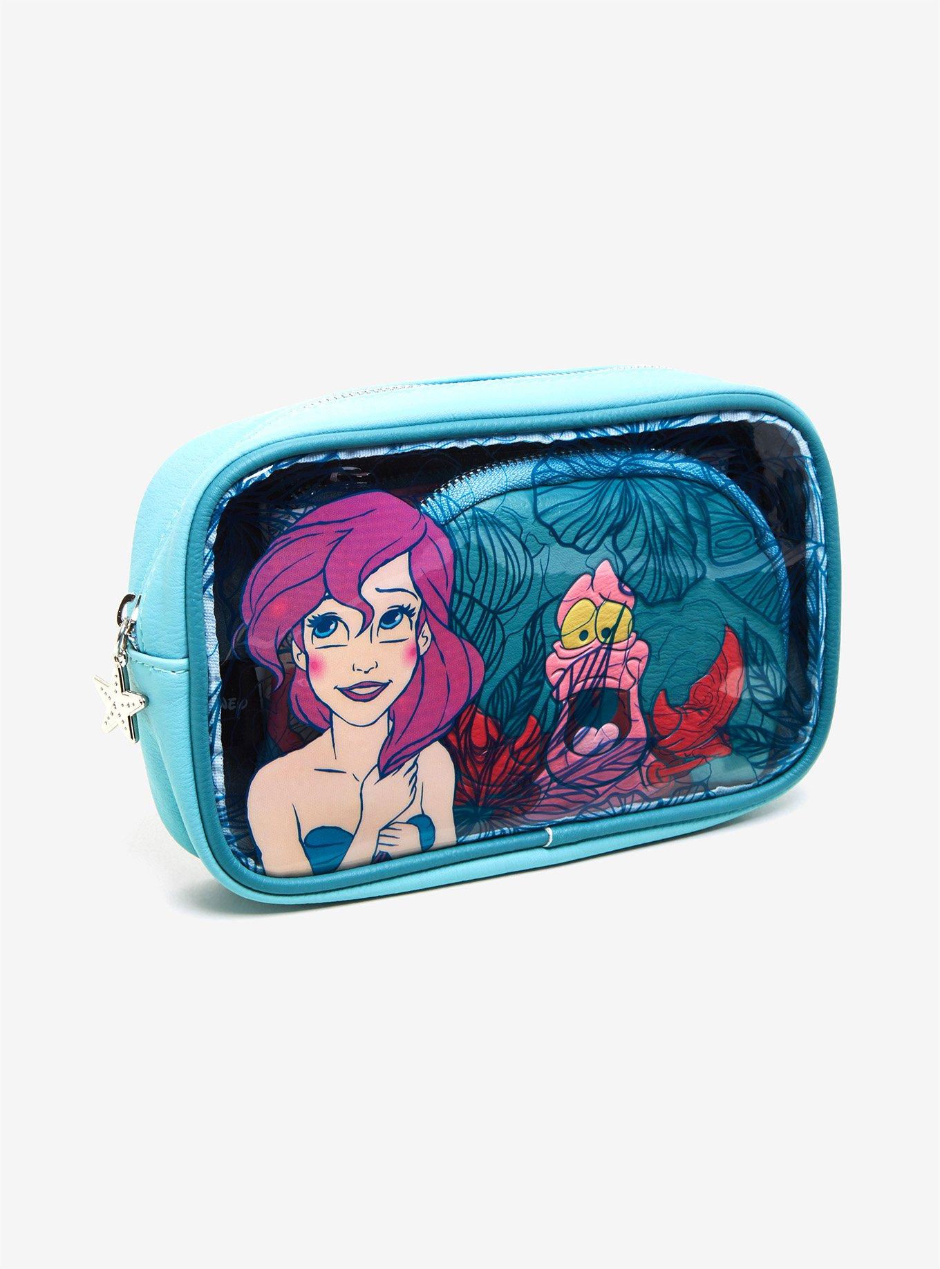 Loungefly Disney The Little Mermaid Makeup Bag Set - BoxLunch Exclusive, , hi-res