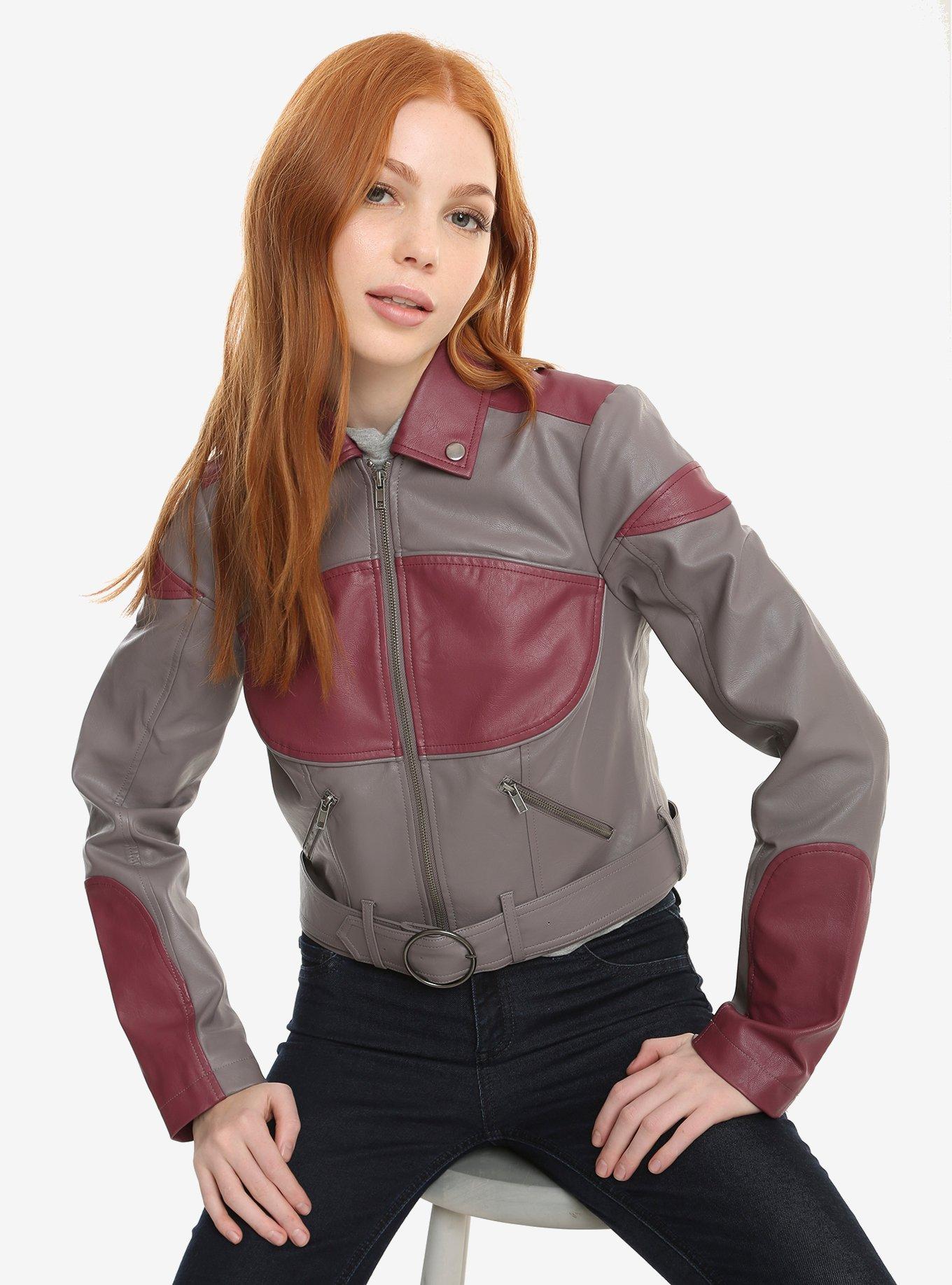 Star Wars Ahsoka Tano Faux Leather Jacket, MULTI, hi-res