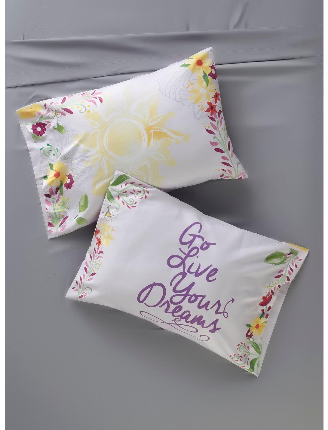 Disney Tangled Floral Pillowcase Set, , hi-res