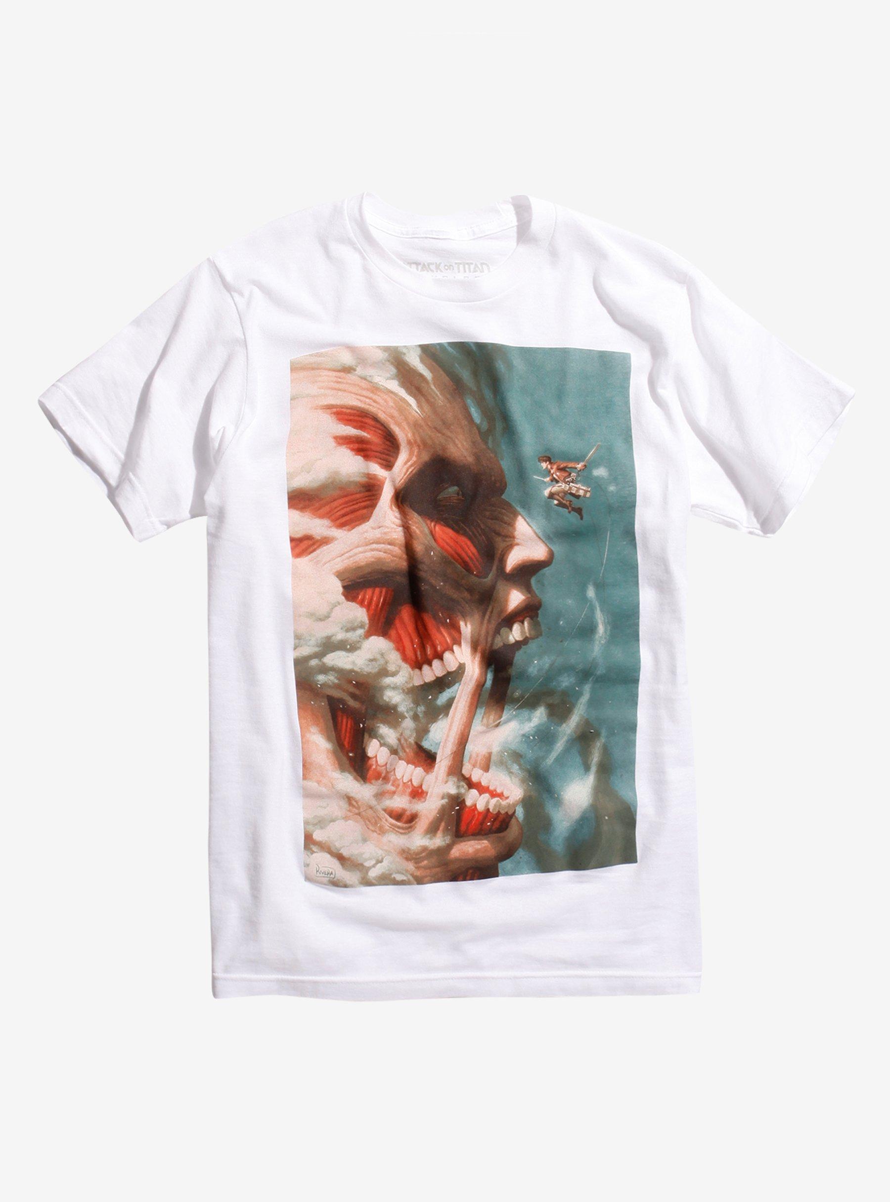 Attack On Titan Anthology Paolo Rivera T-Shirt, WHITE, hi-res