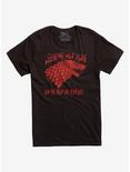 Game Of Thrones Wolf Quote T-Shirt, BLACK, hi-res
