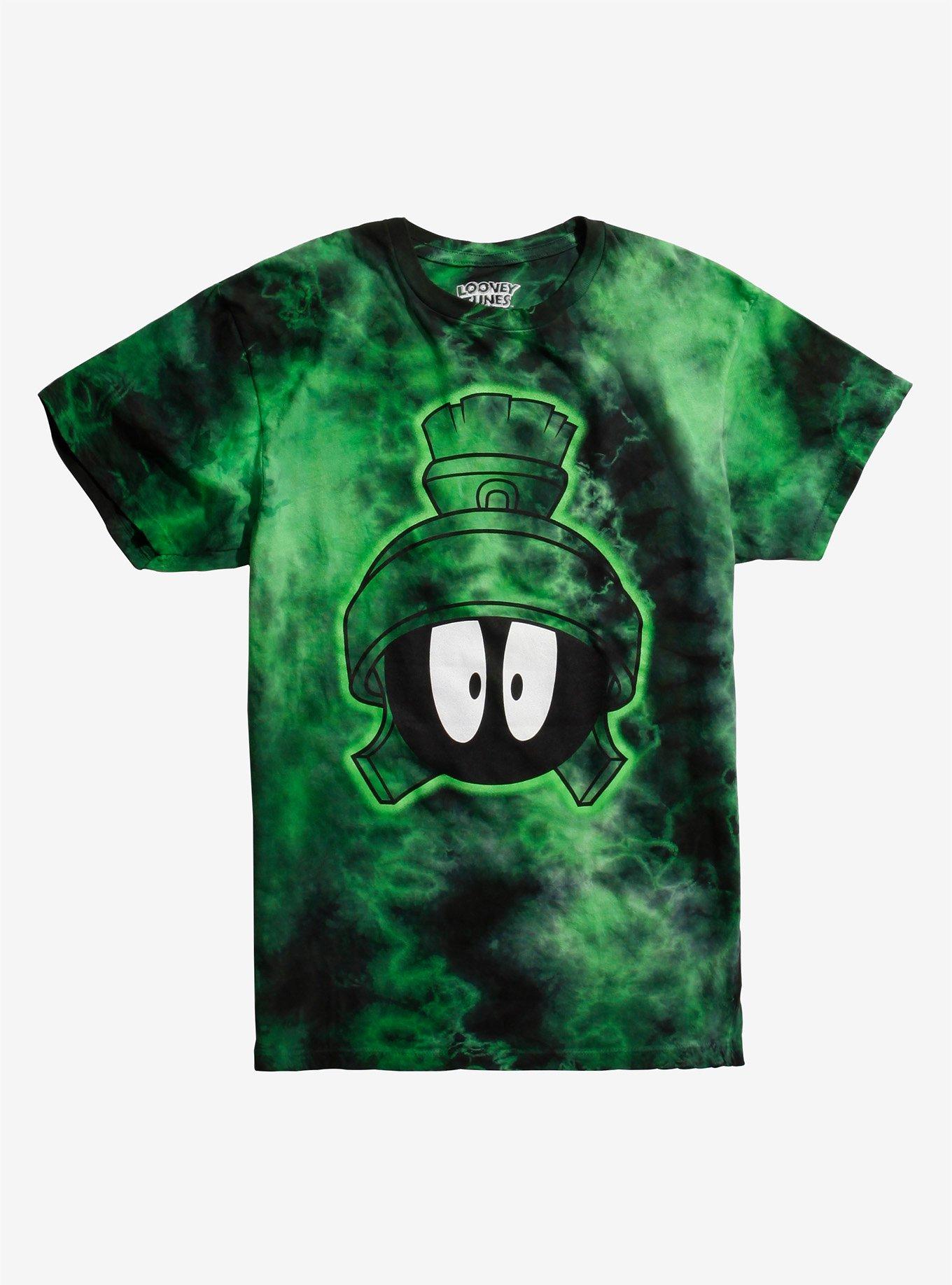 Looney Tunes Marvin The Martian Tie Dye T-Shirt | Hot Topic