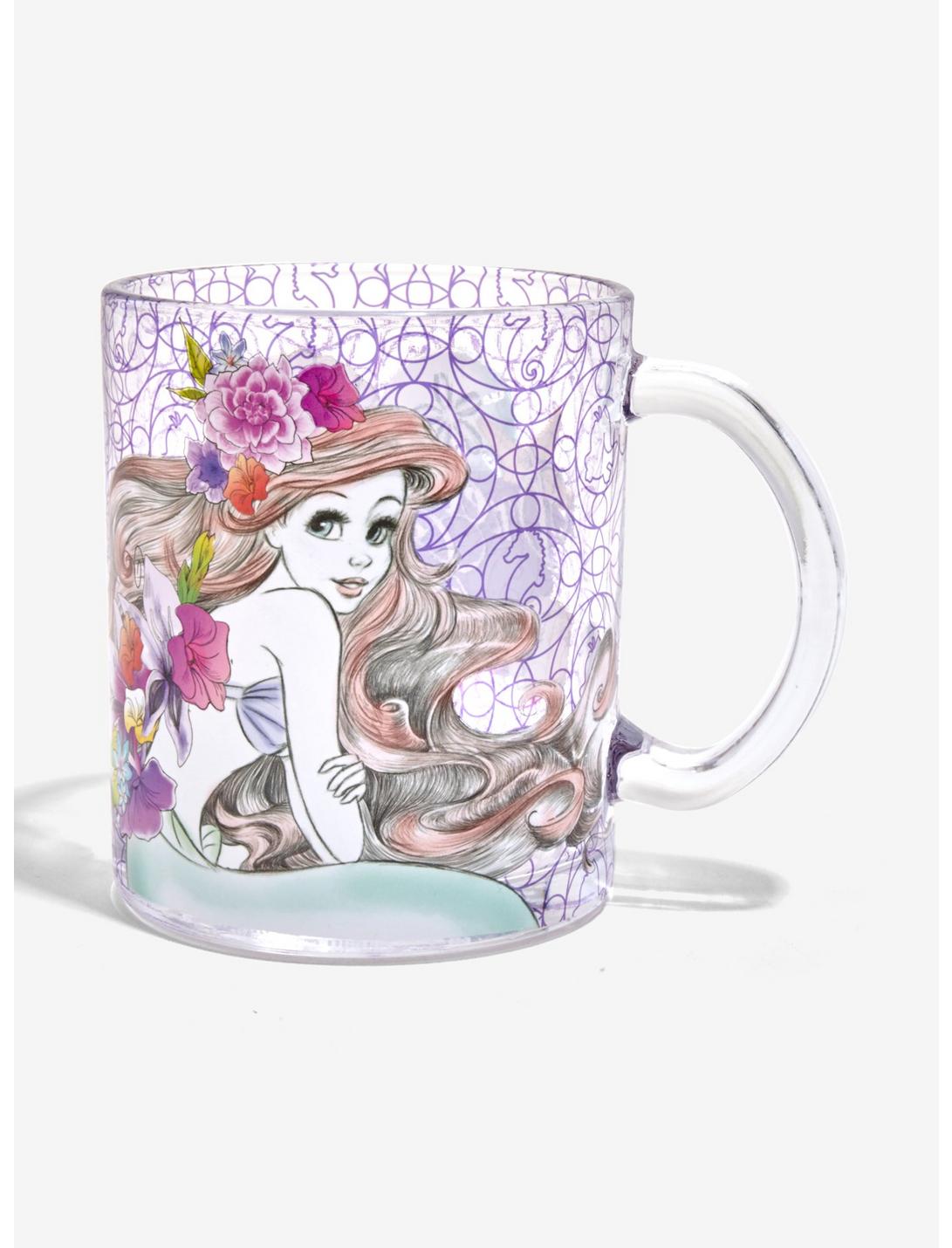 Disney The Little Mermaid Dreams Gleam Glass Mug, , hi-res