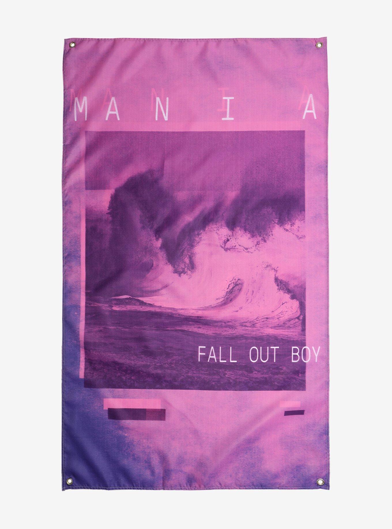 Fall Out Boy Mania Fabric Poster, , hi-res
