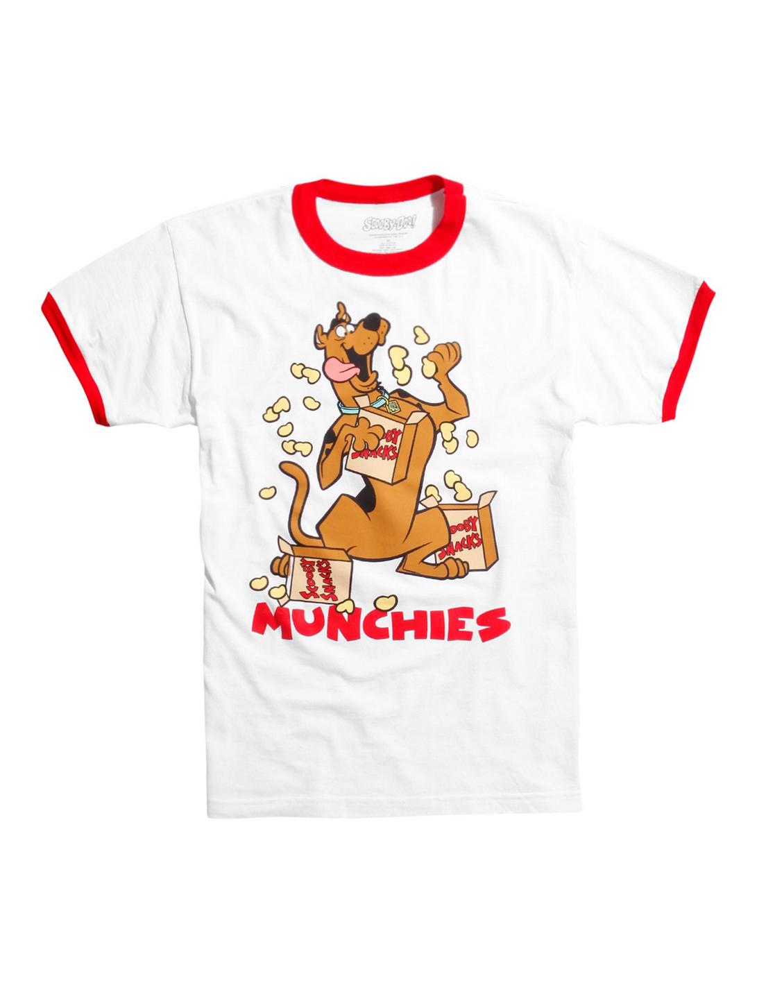 Scooby-Doo! Munchies Ringer T-Shirt, WHITE, hi-res