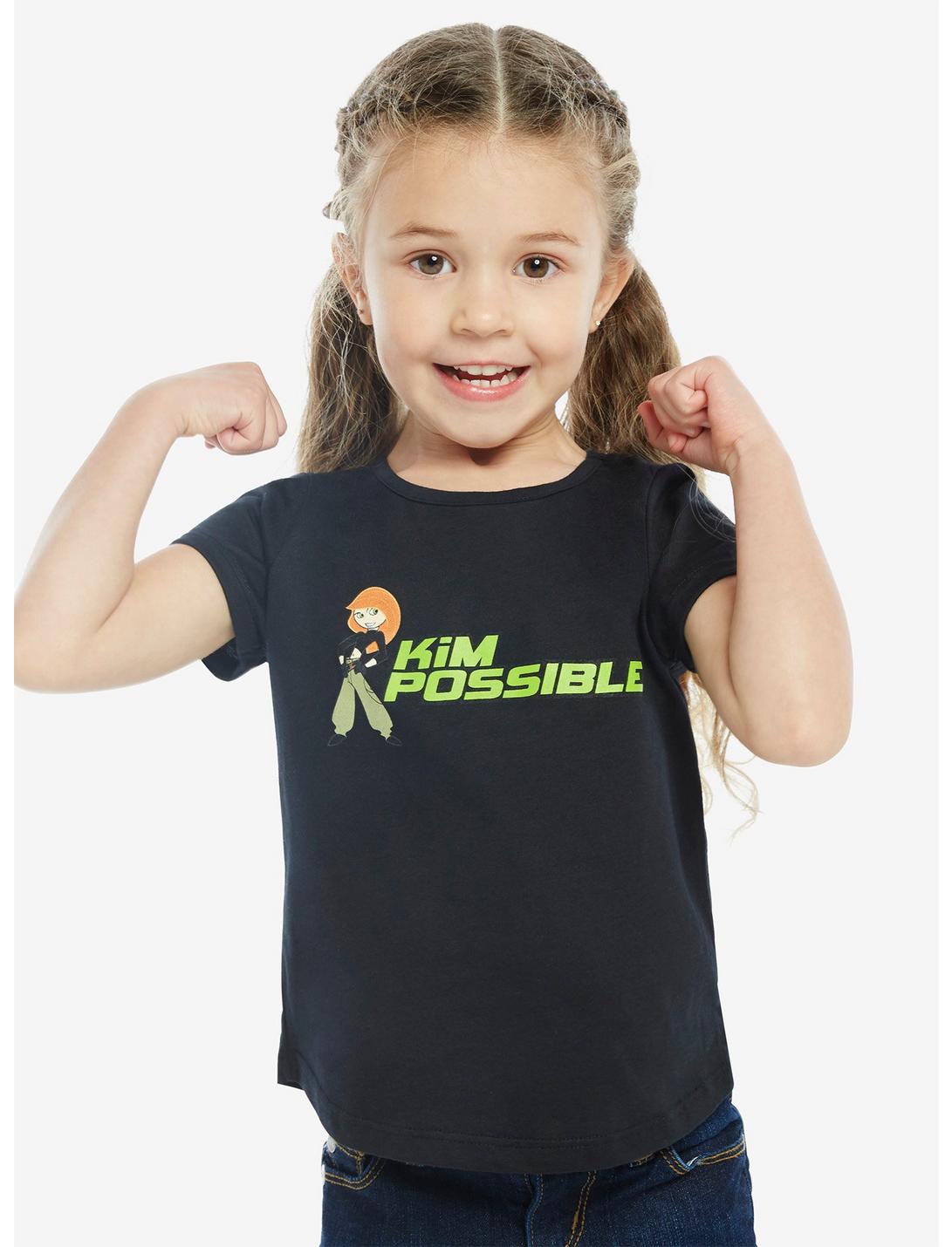 Her Universe Disney Channel Originals Kim Possible Toddler Tee - BoxLunch Exclusive, BLACK, hi-res