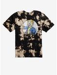 Fallout Vault Boy Logo Bleach Wash T-Shirt, TIE DYE, hi-res