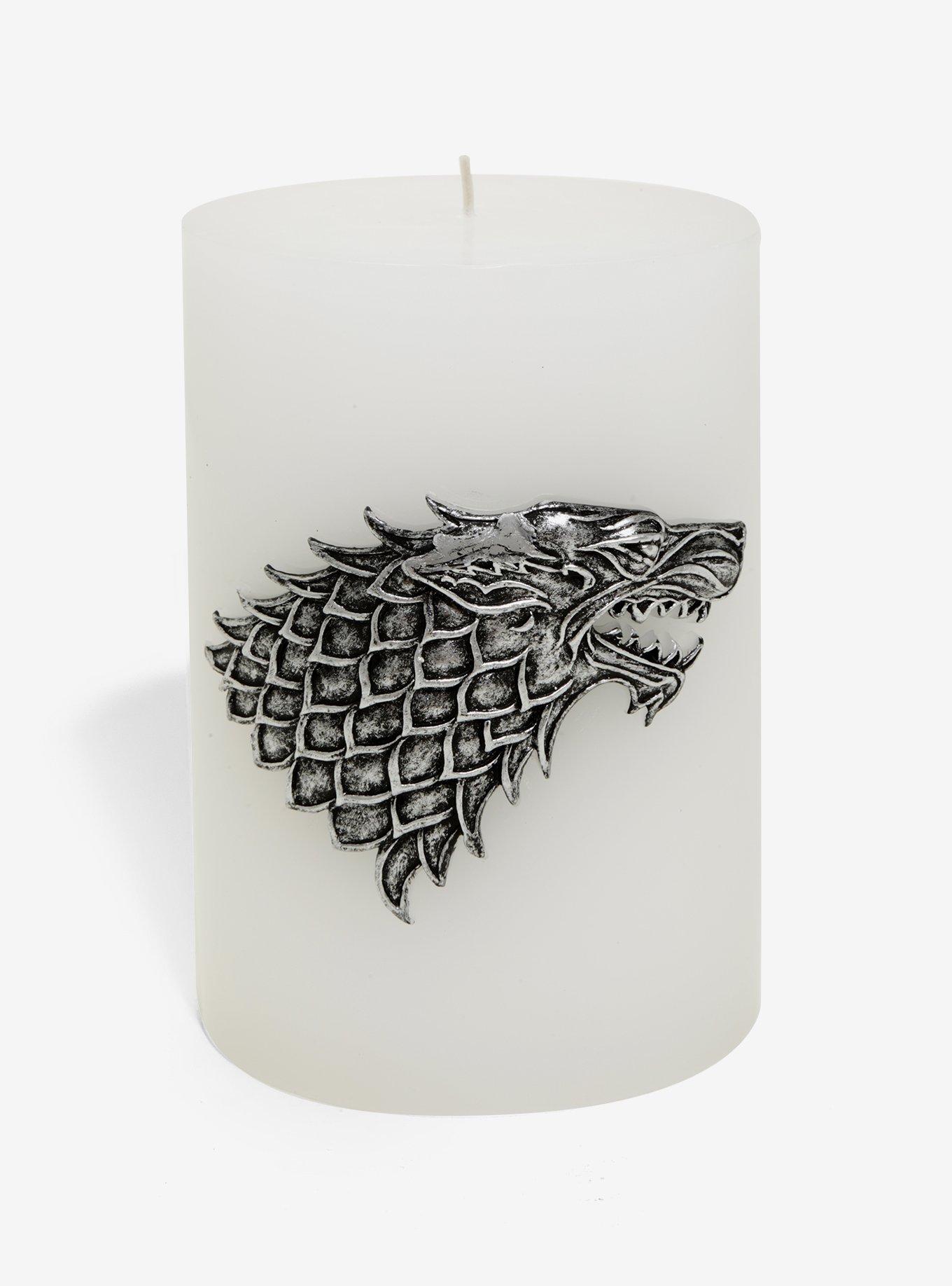 Game Of Thrones Stark House Sigil Candle, , hi-res