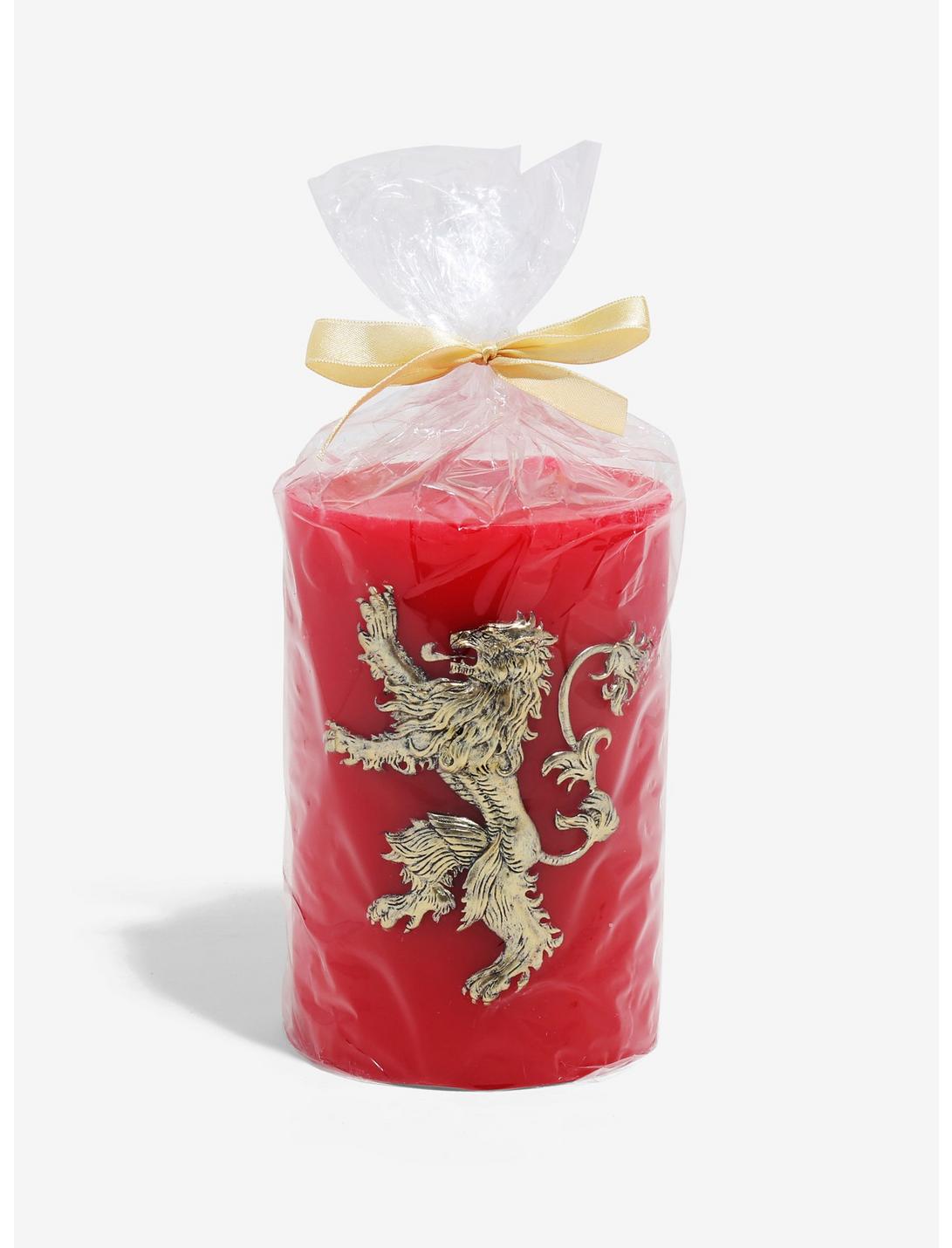 Game Of Thrones Lannister House Sigil Candle, , hi-res