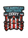 New Japan Pro-Wrestling Bullet Club Cody Iron-On Patch, , hi-res
