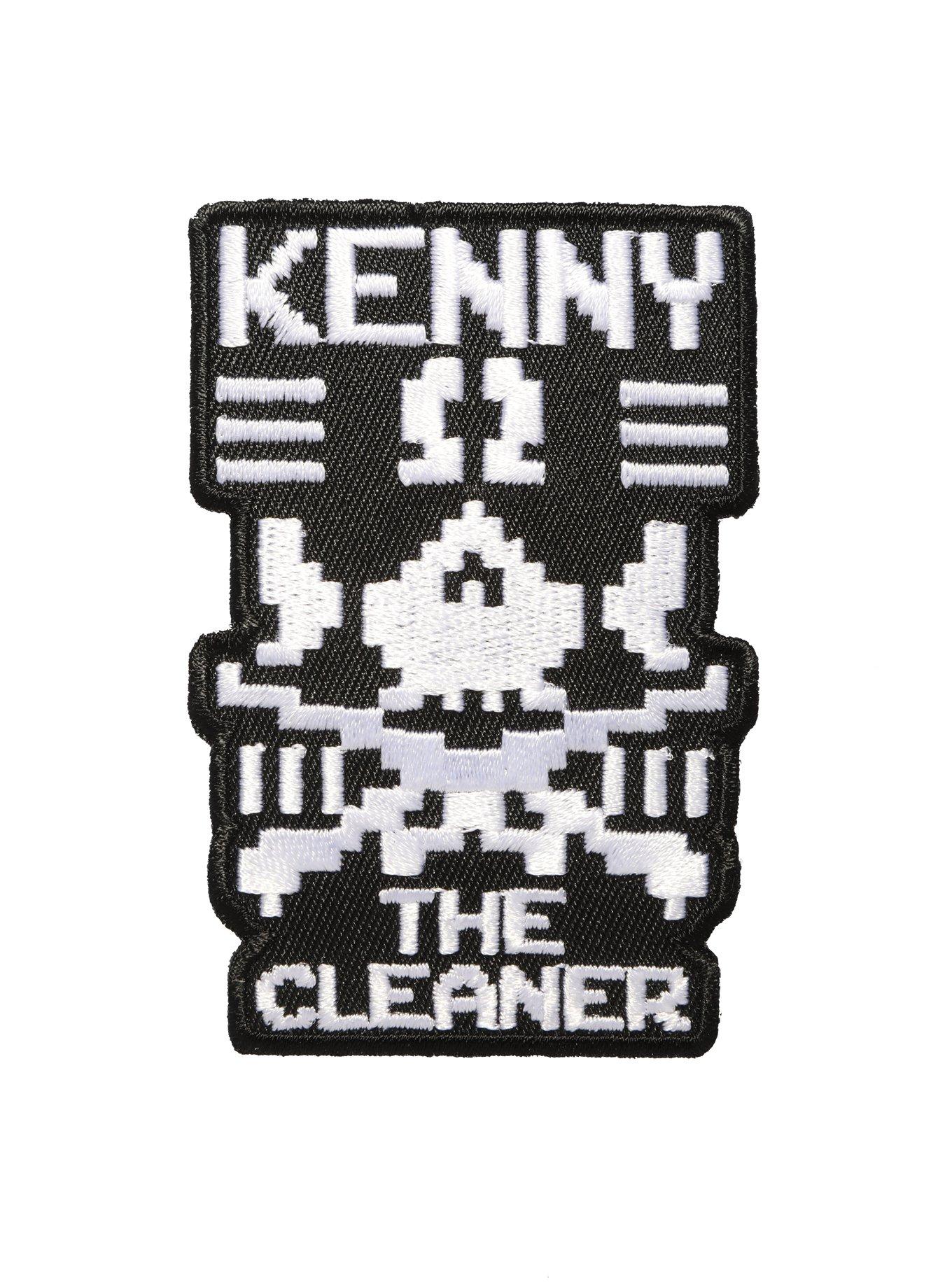 New Japan Pro-Wrestling Bullet Club Kenny The Cleaner Omega Iron-On Patch, , hi-res