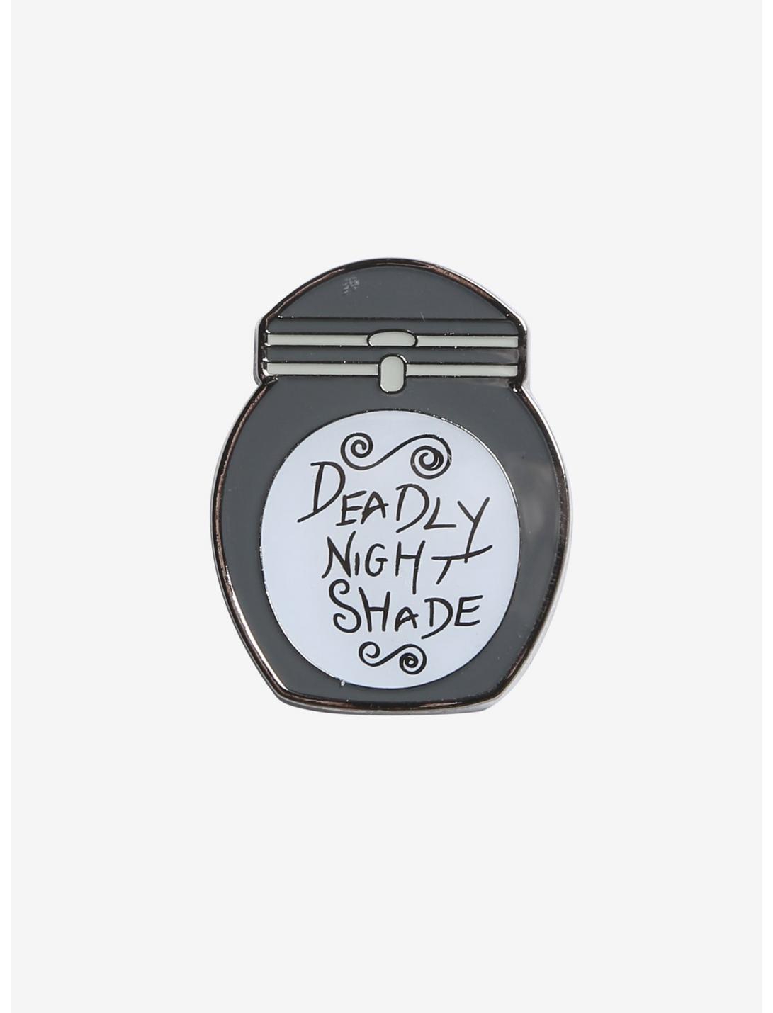 The Nightmare Before Christmas Deadly Night Shade Enamel Pin, , hi-res
