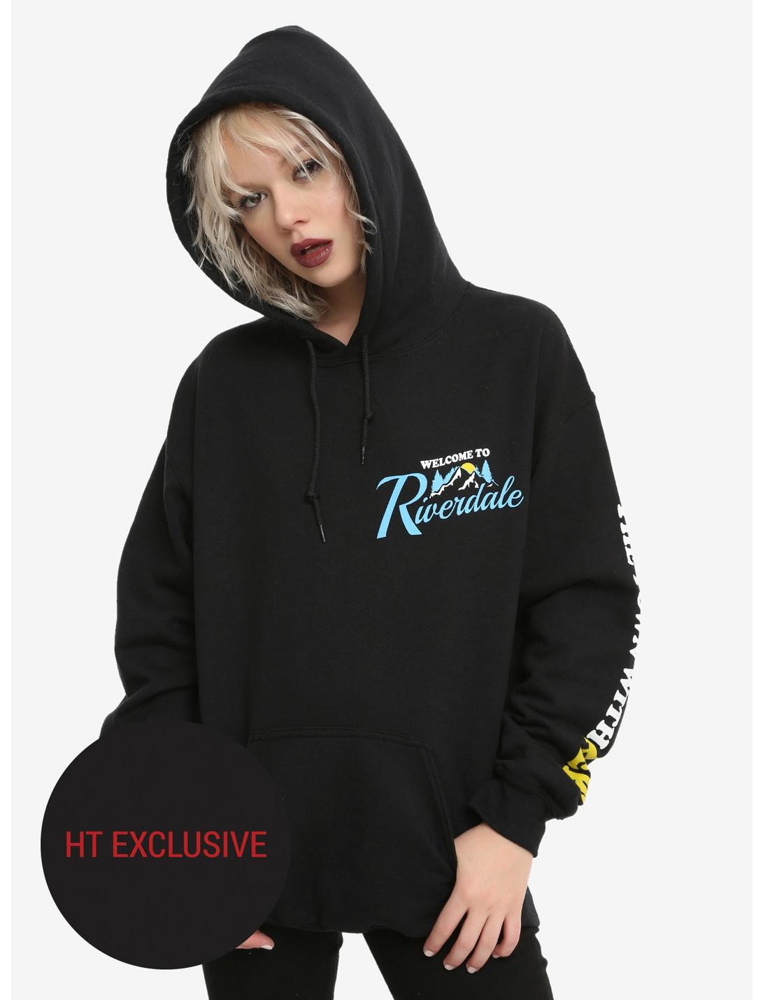 Riverdale Welcome To Riverdale Girls Hoodie Hot Topic Exclusive, MULTI, hi-res