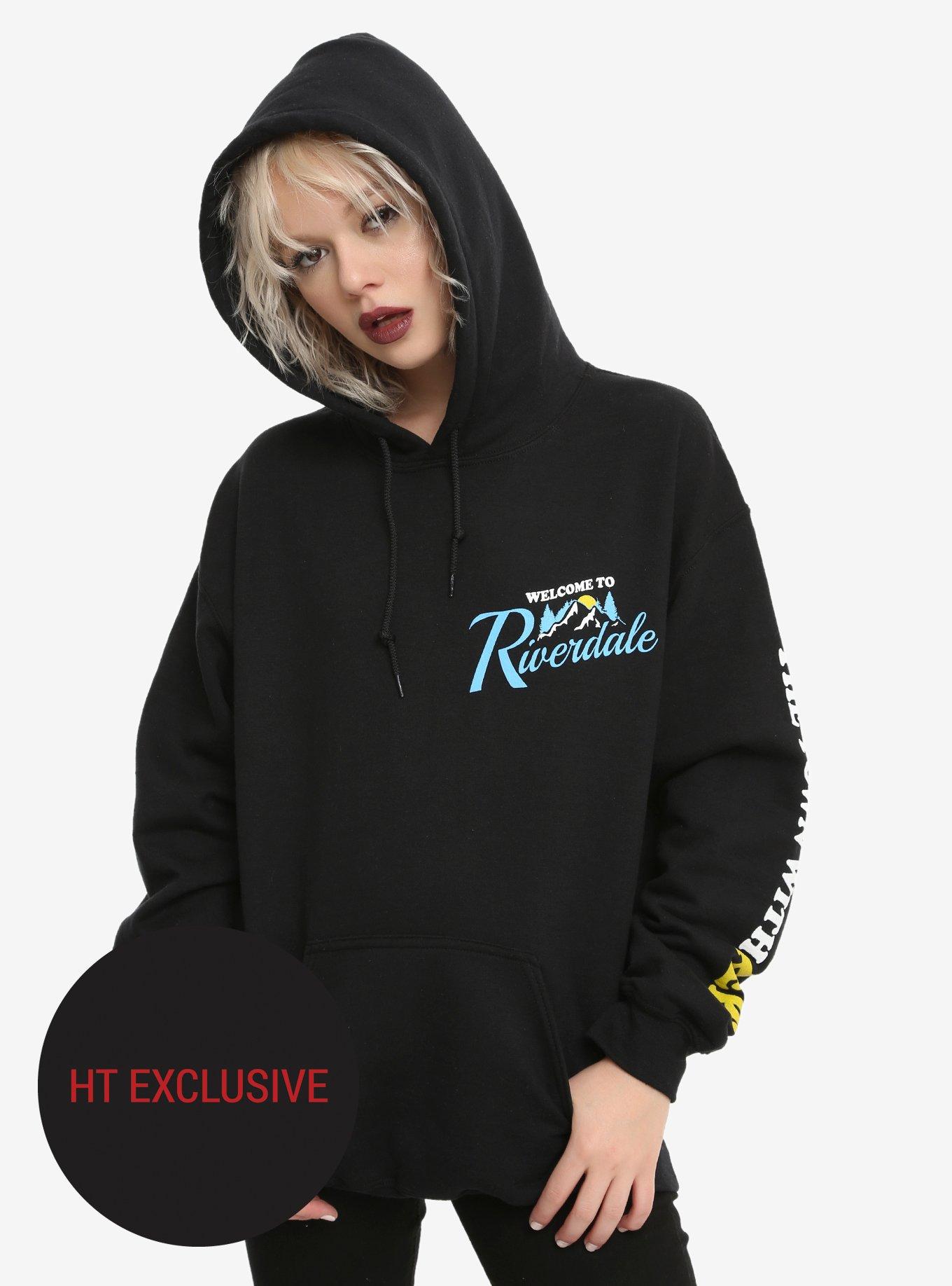 Riverdale Welcome To Riverdale Girls Hoodie Hot Topic Exclusive, MULTI, hi-res