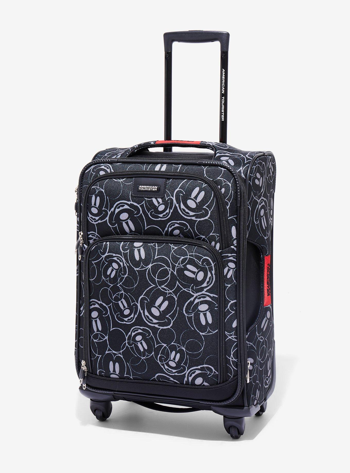 Disney Mickey Mouse Face 21 Inch Spinner Luggage | BoxLunch