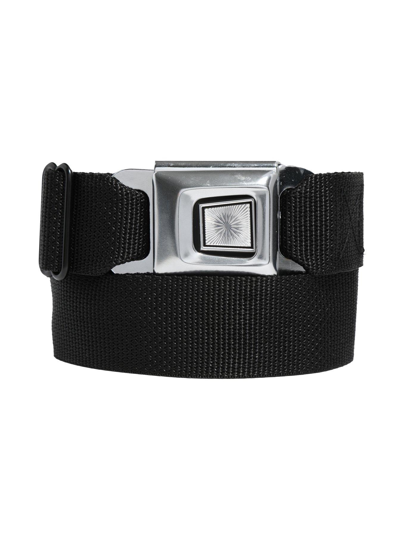 Black Seat Belt Belt, , hi-res